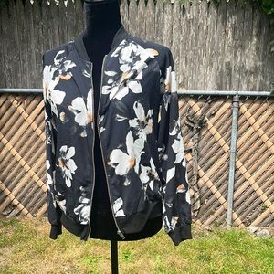 West kei light weight floral print jacket